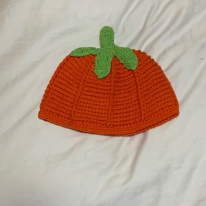 Custom Made Toddle Pumpkin Beanie
